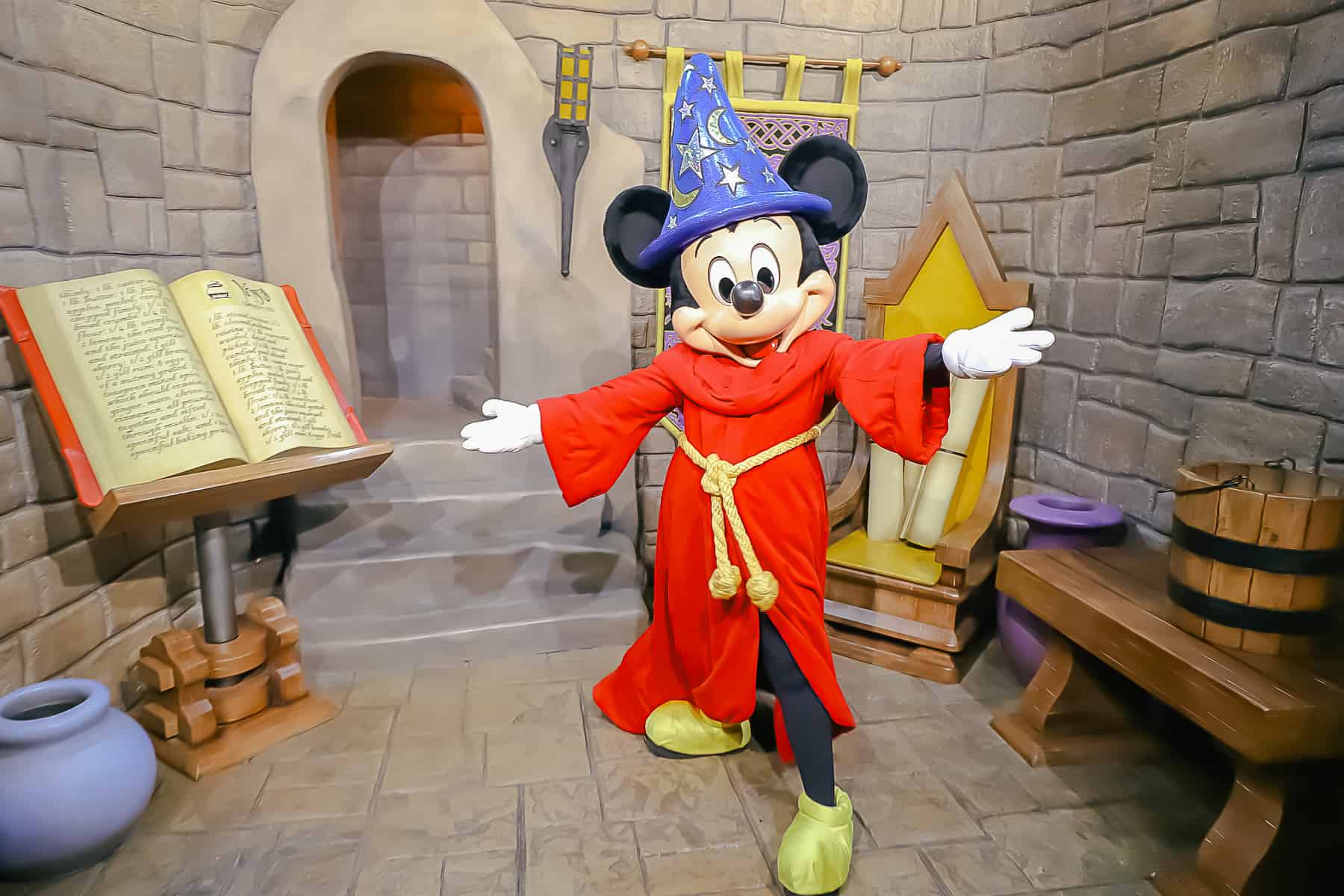 Sorcerer Mickey at Red Carpet Dreams 