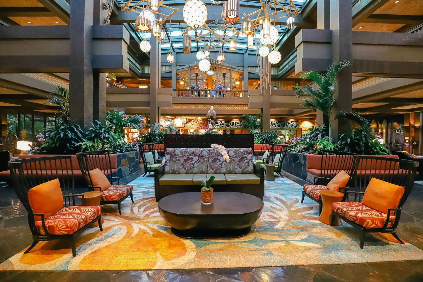 disney hotel review polynesian lobby of Disney's Polynesian