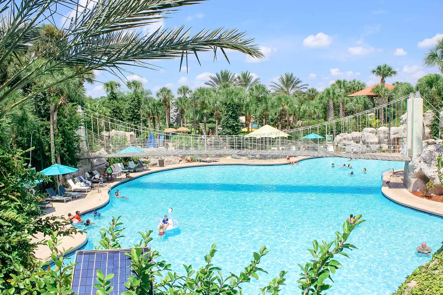 The pool at Hyatt Regency near Disney Springs