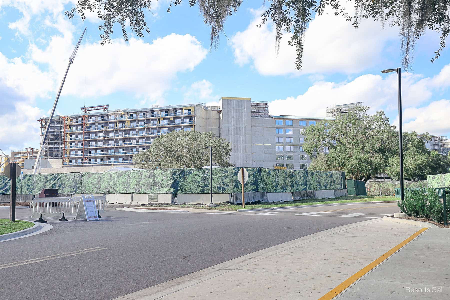 Photos: Disney Lakeshore Lodge Construction Update in October 2025