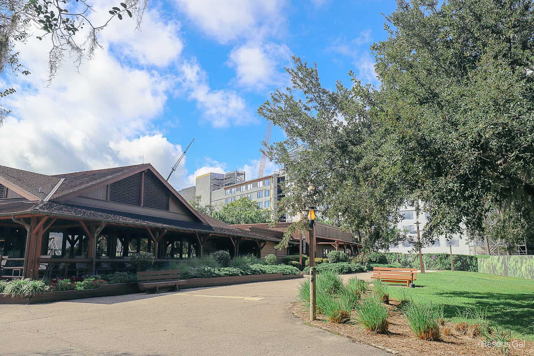 a view from the Settlement