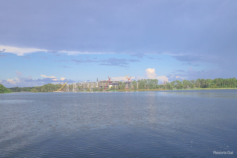 Disney Lakeshore Lodge Progress: A Look from Different Viewpoints