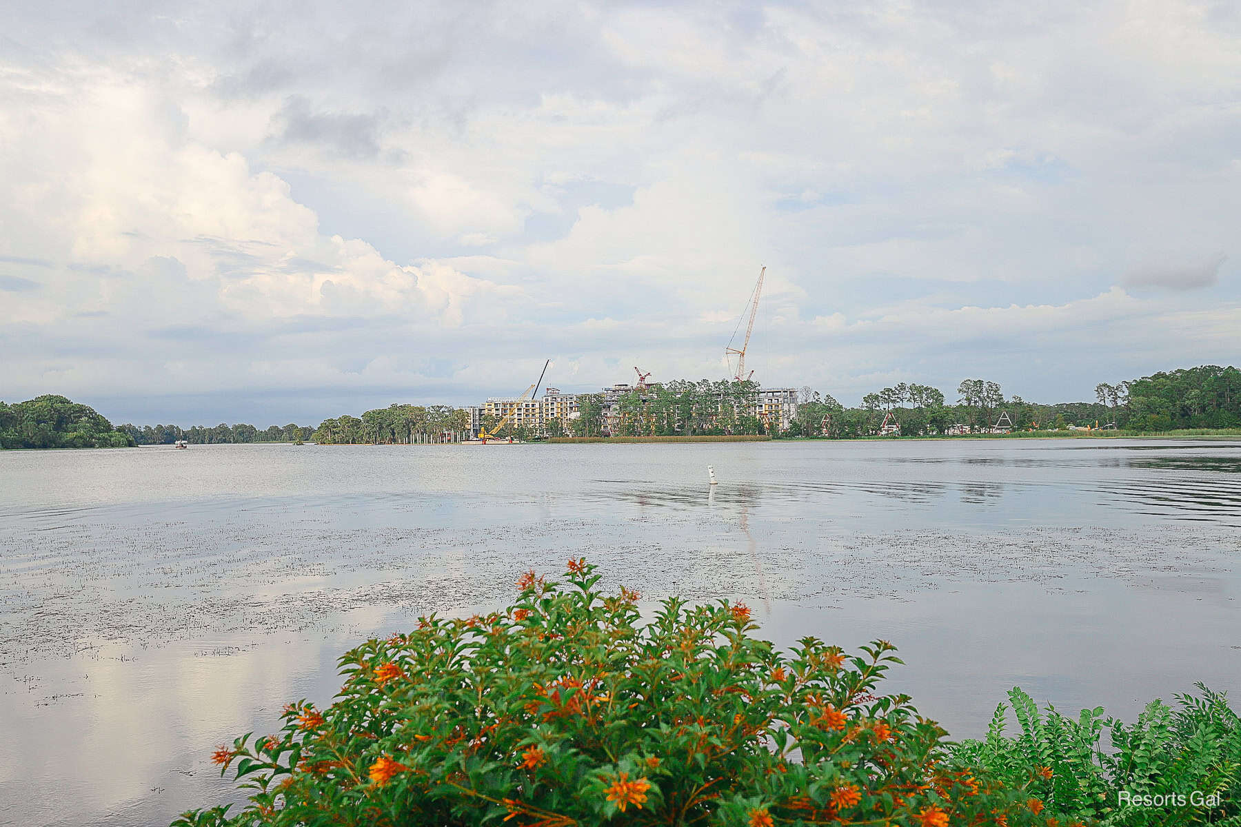 View of Lakeshore Lodge from Geyser Point