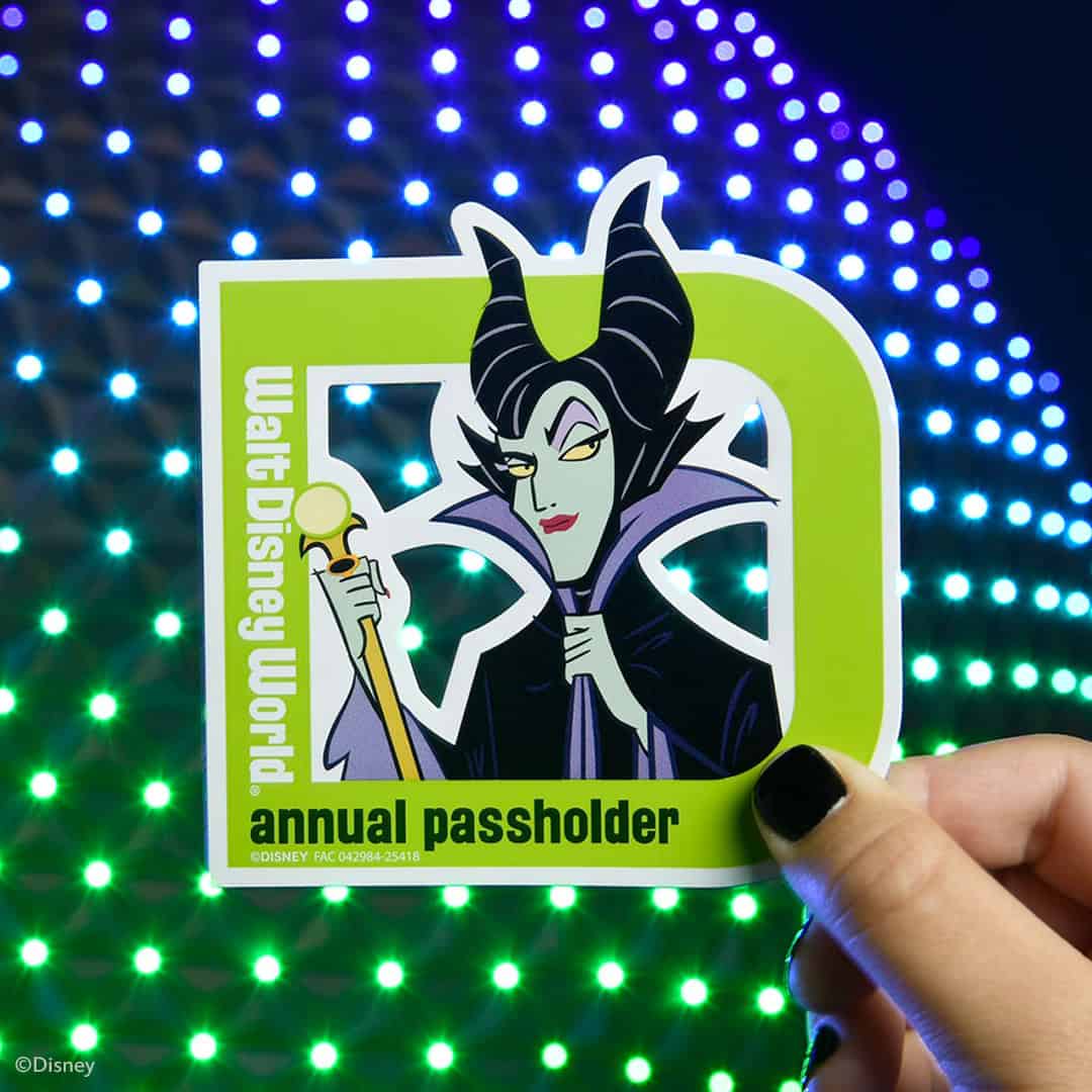 Maleficent Annual Passholder Magnet Now Available at Epcot