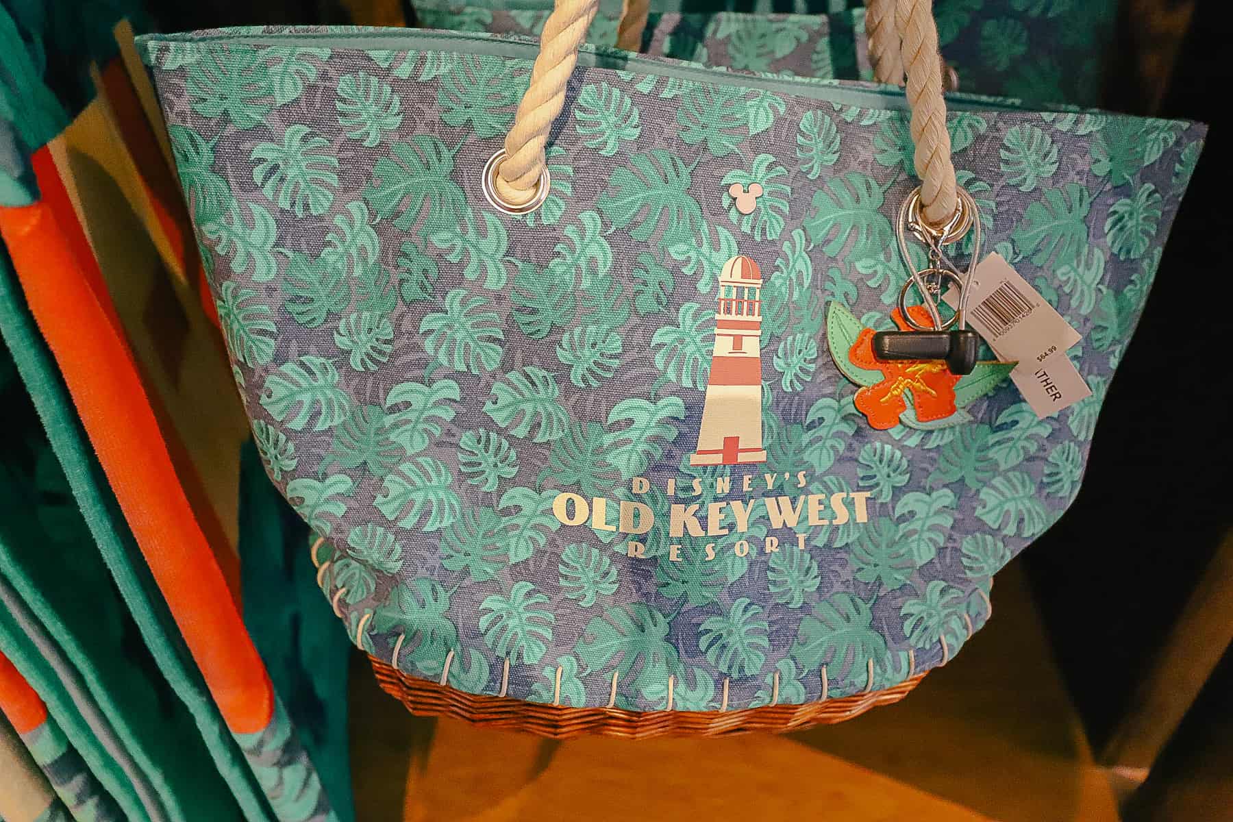 Old Key West branded beach bag 