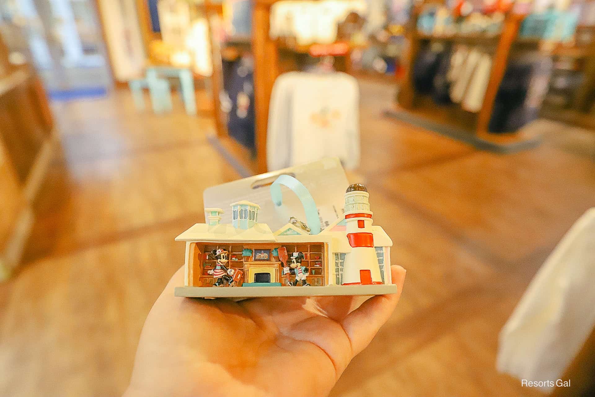 back side of the Old Key West traditional ornament