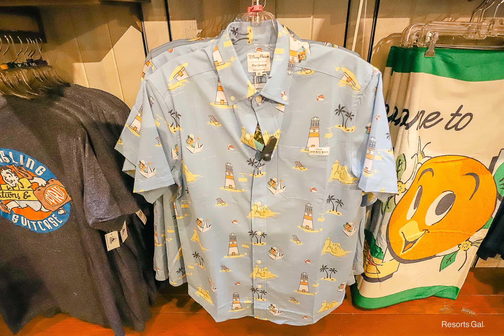 Reyn Spooner button-up for Disney's Old Key West