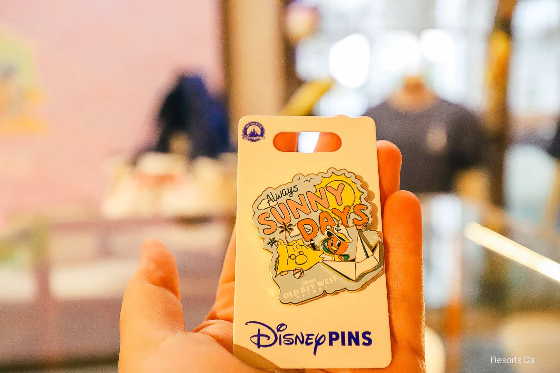Always Sunny Days pin for Disney's Old Key West