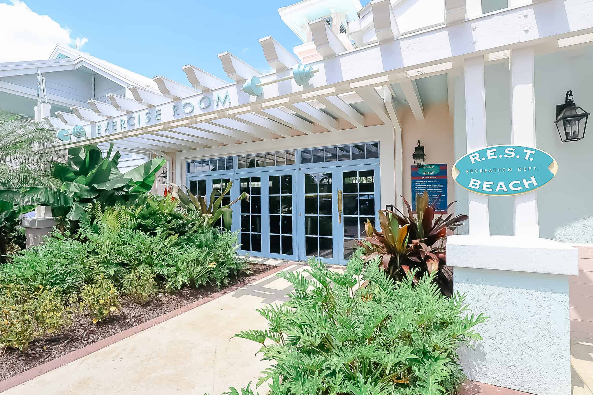 disney yacht club resort fitness center