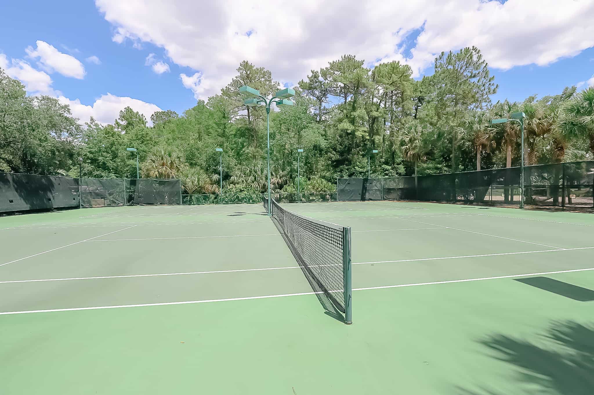 tennis courts at Old Key West 