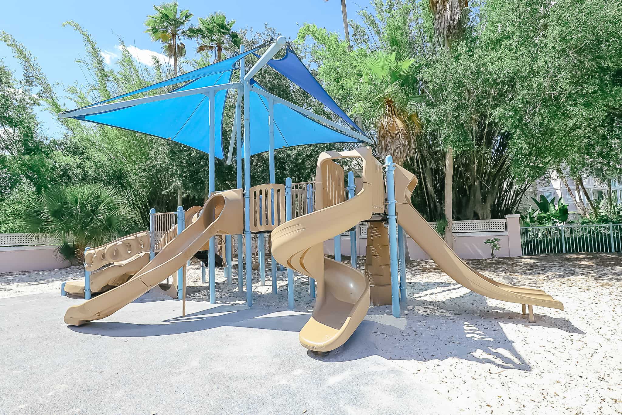 playground at the Old Turtle Pond Pool 