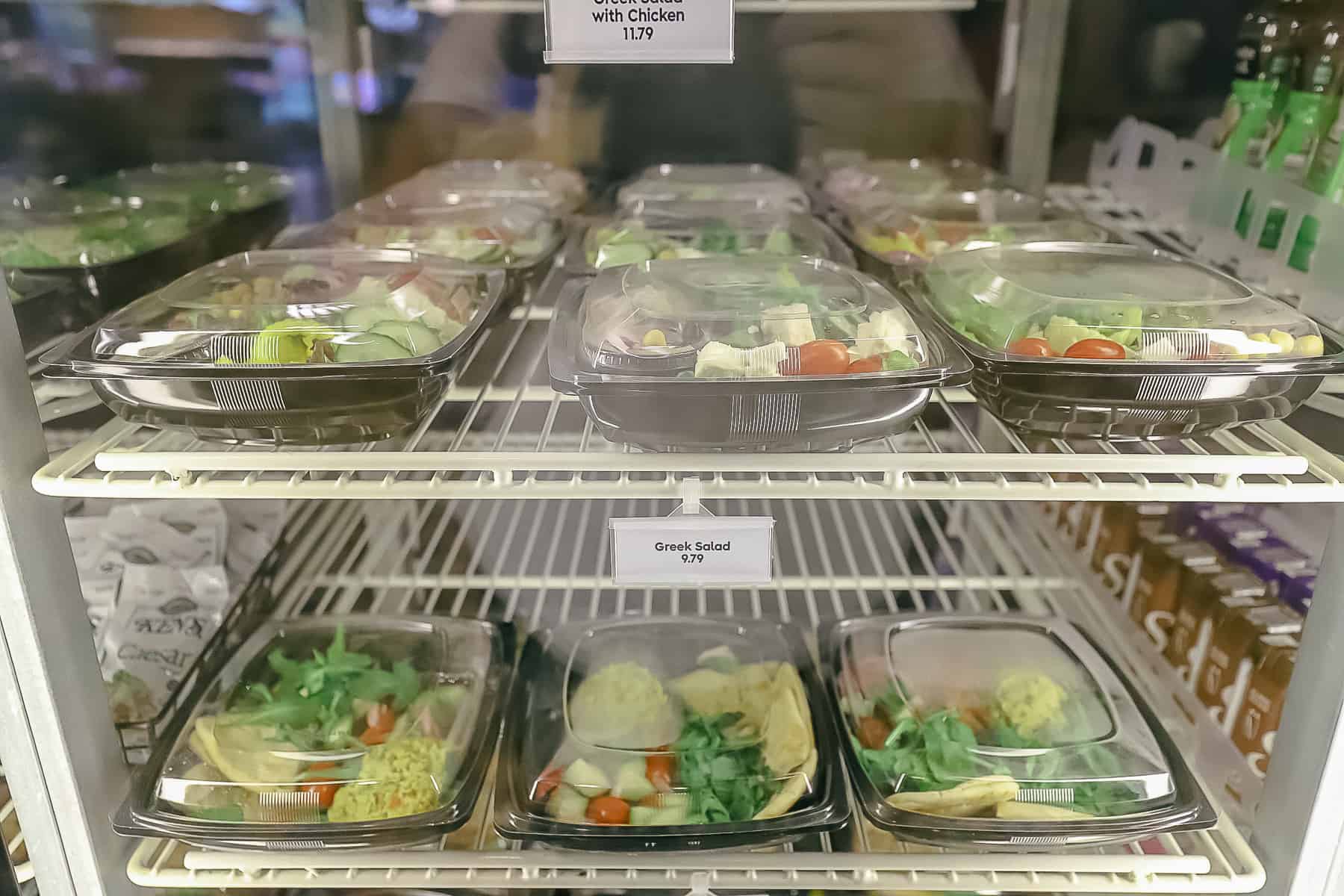 premade Greek salad 