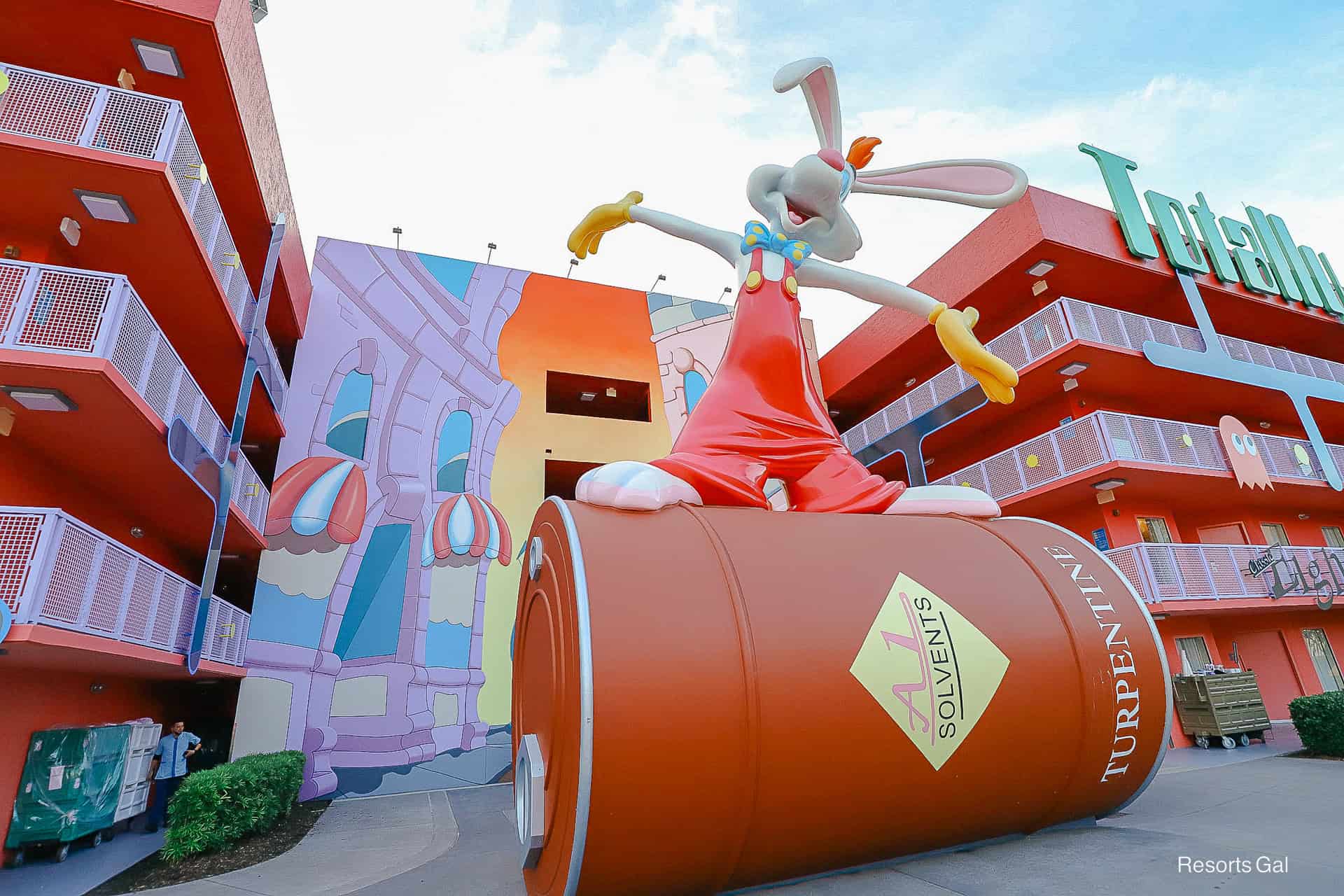 rooms in the 80s and 90s of Pop Century