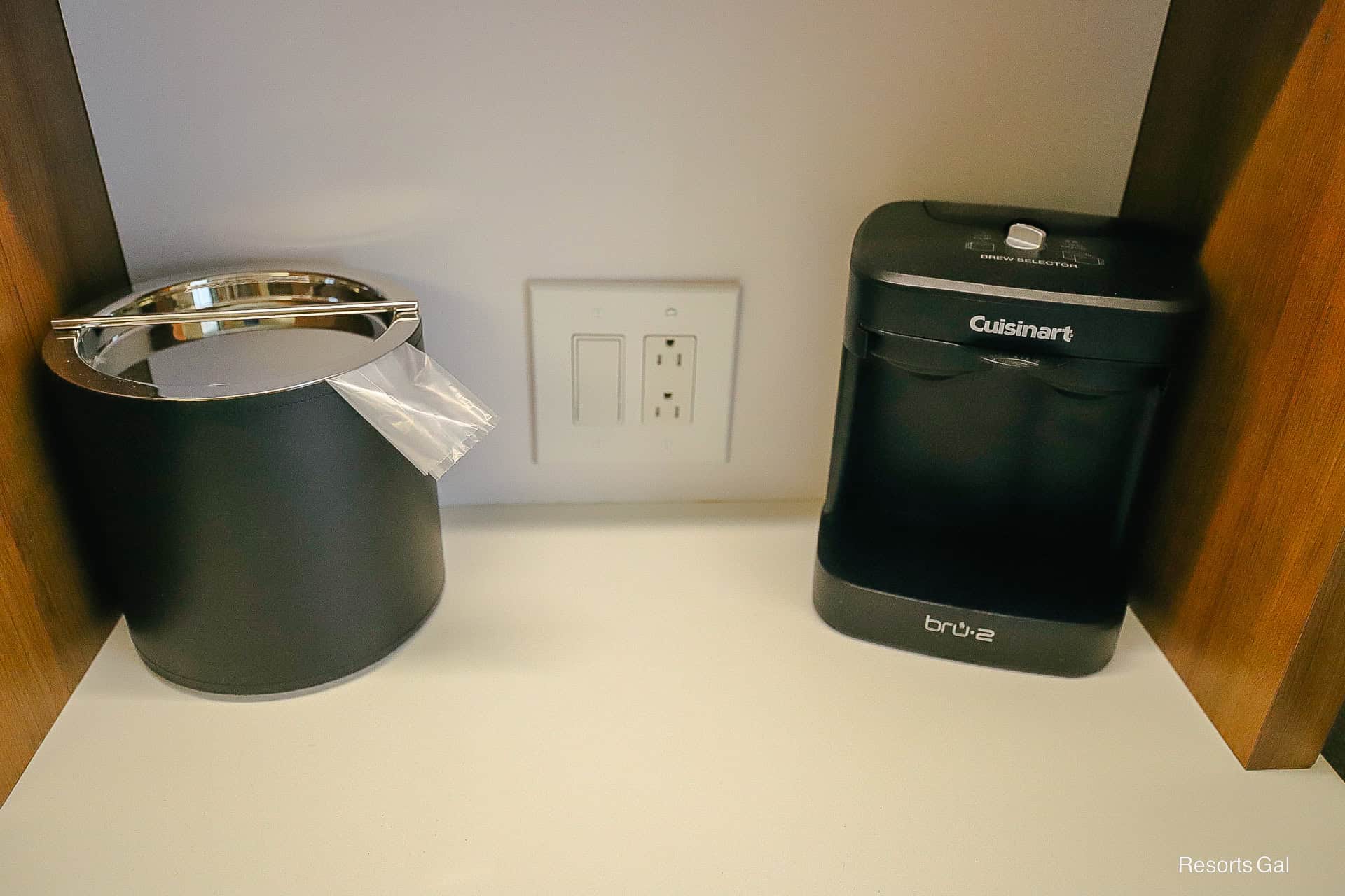 coffee maker in Pop Century Rooms 