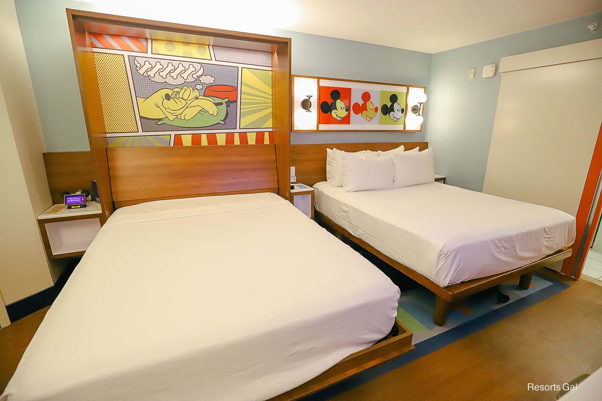 Pop Century room with two queen size beds 