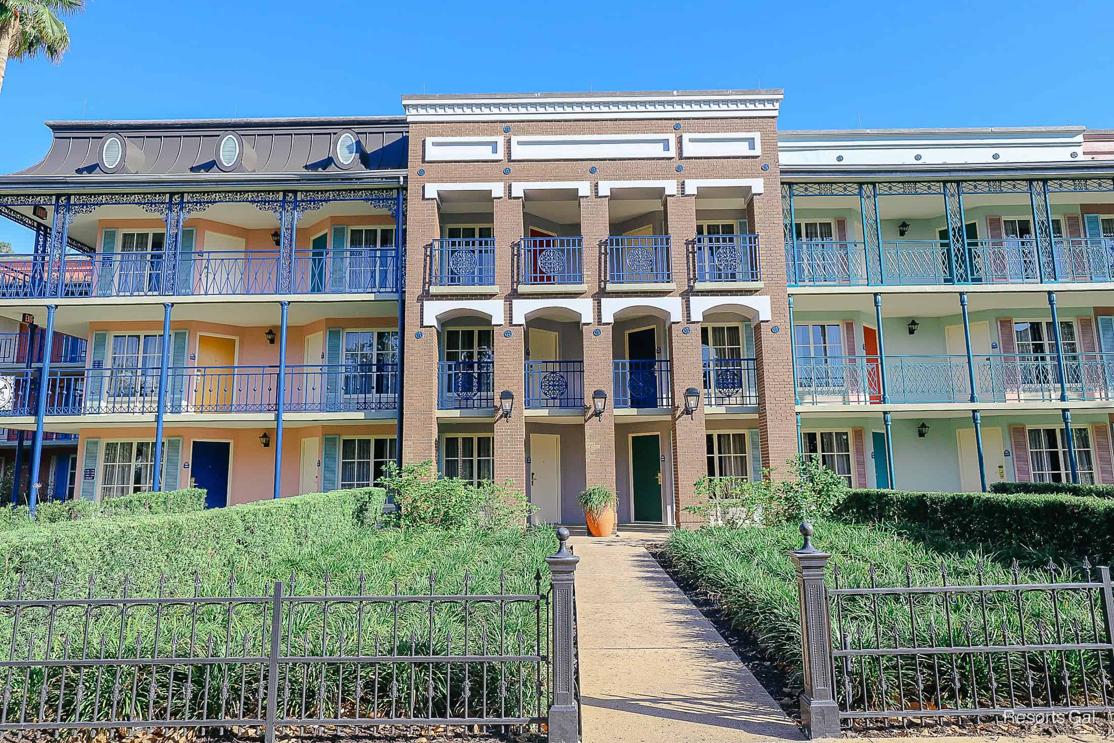 building three at Port Orleans French Quarter 