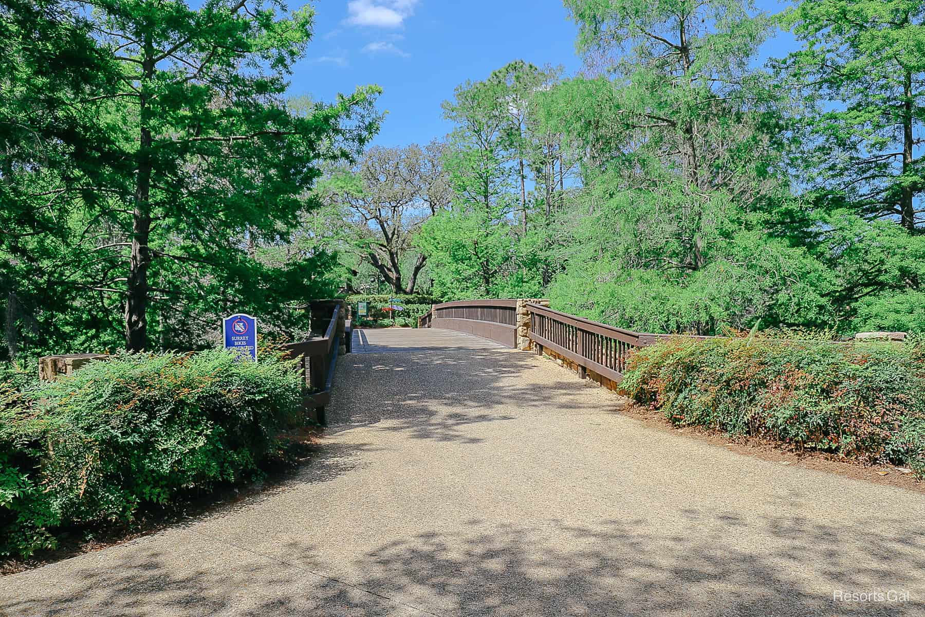 a bridge to Magnolia Bend from Ol' Man Island 