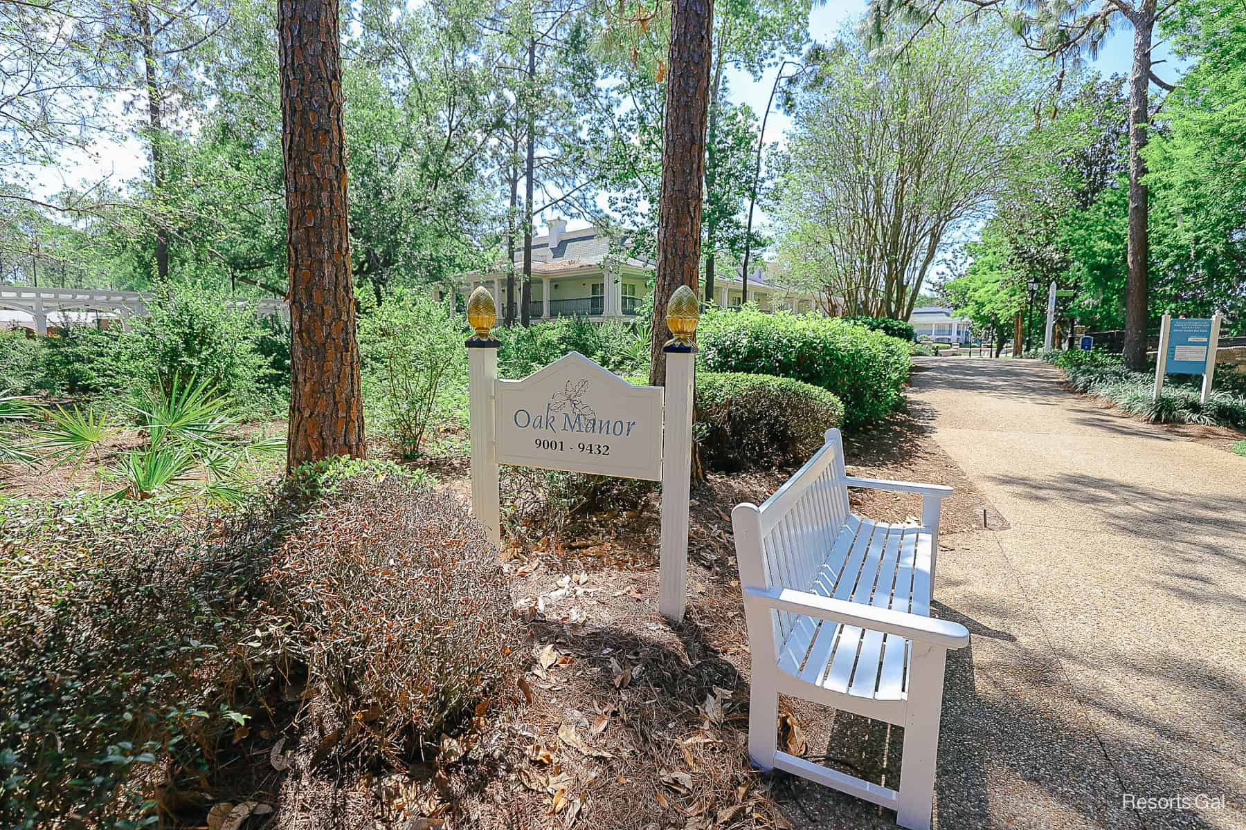 the Oak Manor section of Port Orleans Riverside 