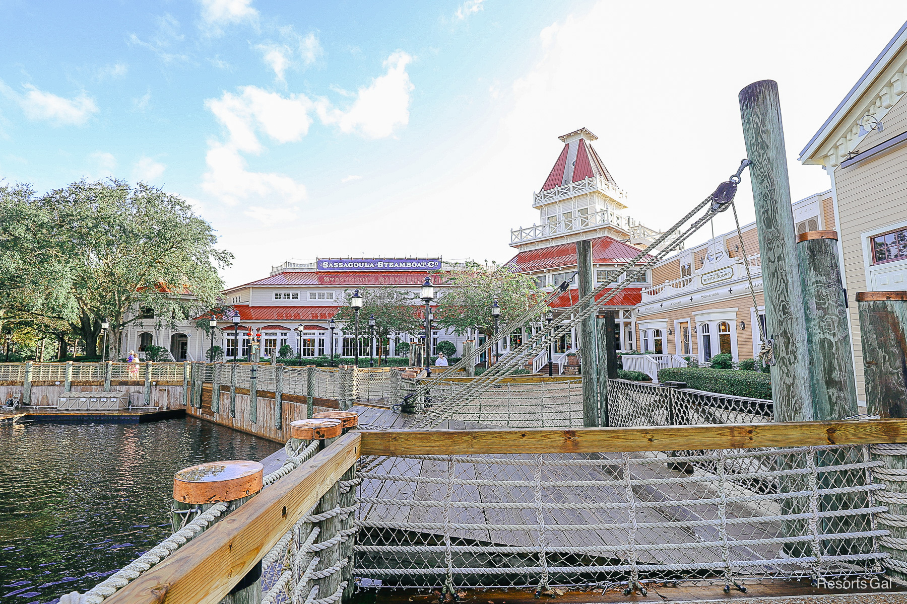A Photo Perspective of a Serene Port Orleans Riverside Resort