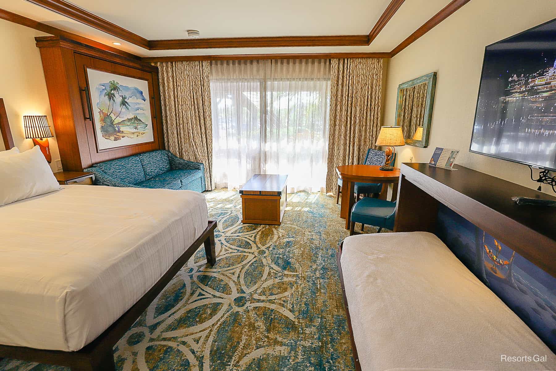 a deluxe studio with a 5th Sleeper at Disney's Polynesian Villas