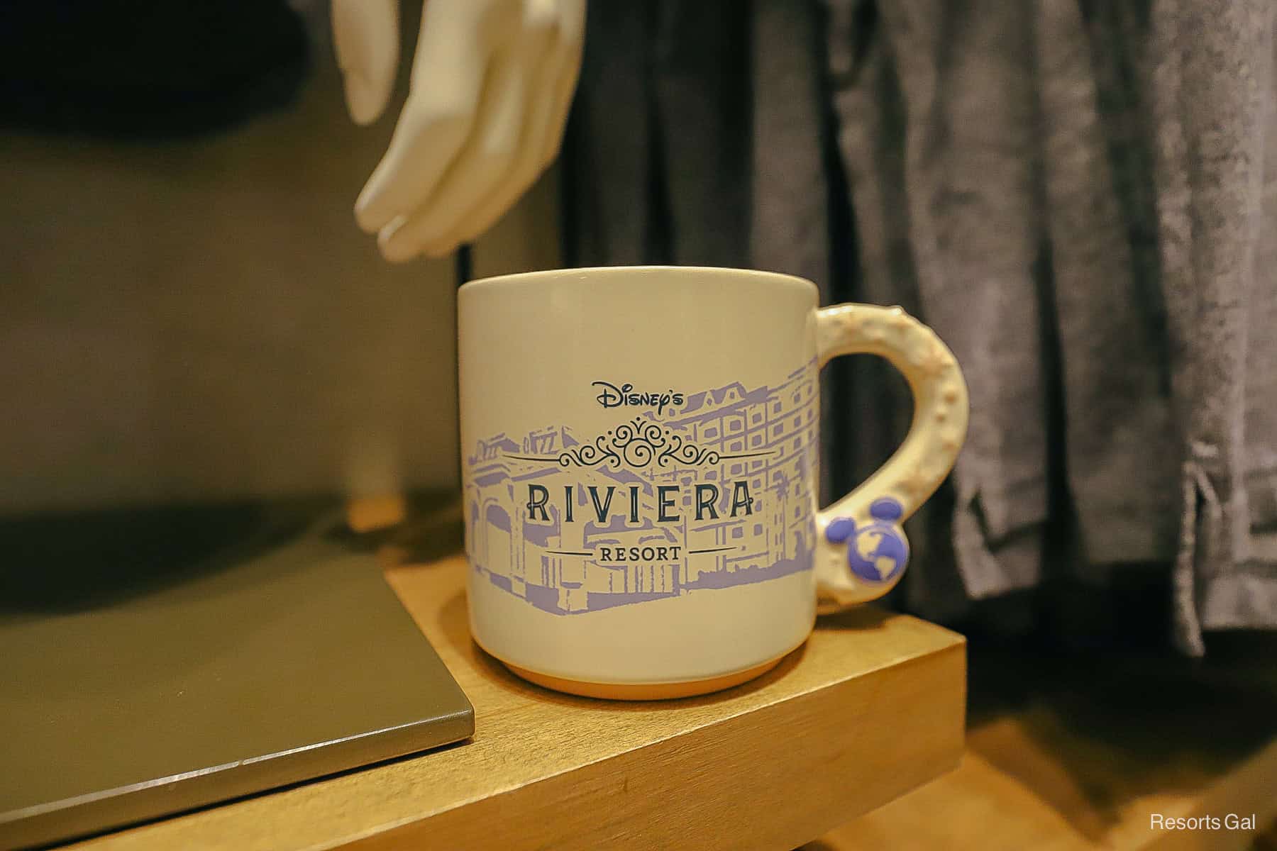 a mug with Disney's Riviera Resort 