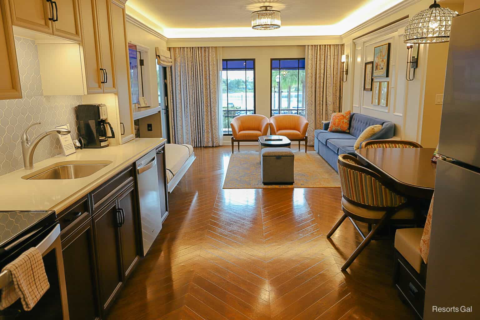 Disney's Riviera Resort Two-Bedroom Villa with Lock-Off Option