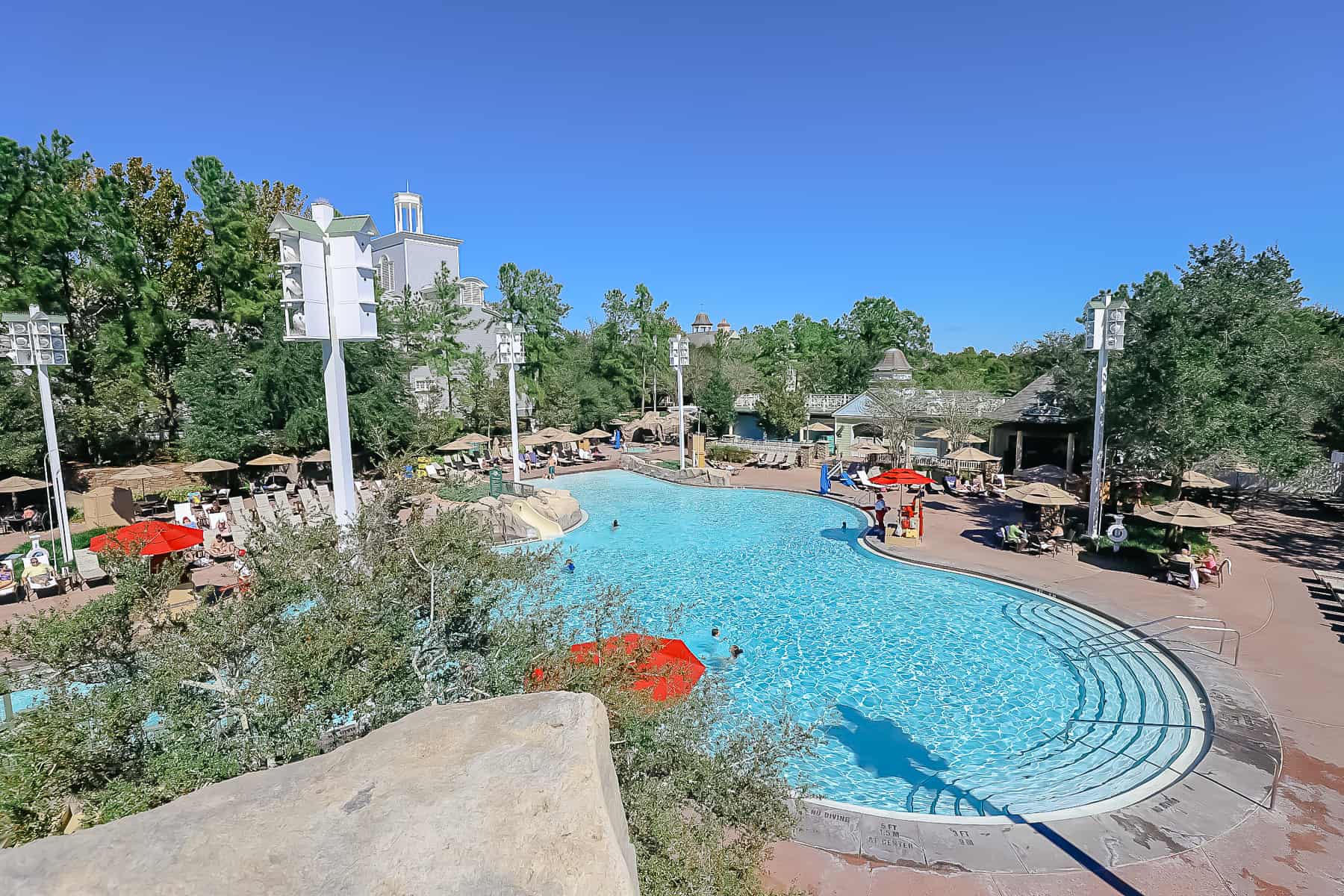 View of the High Rock Springs Pool