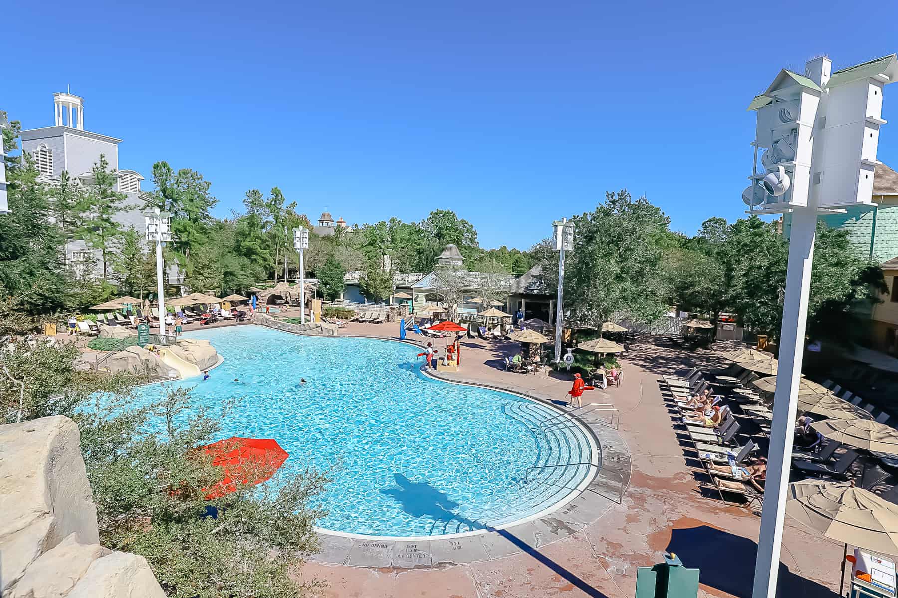 the High Rock Springs pool area