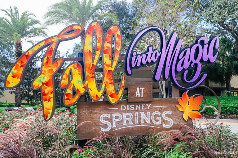 2026 Fall Festivities at Disney Springs