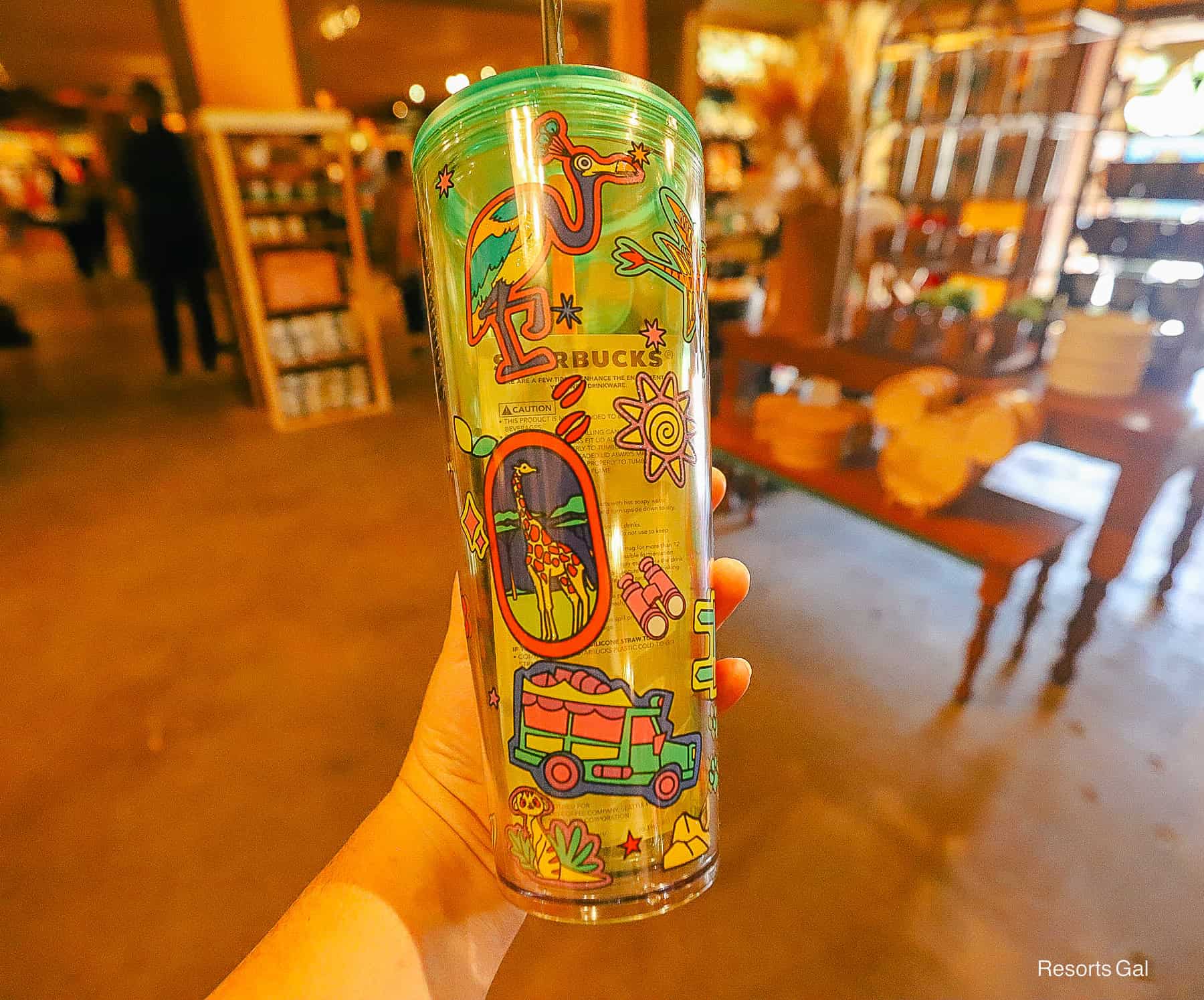 park icons show an angle of the mug 