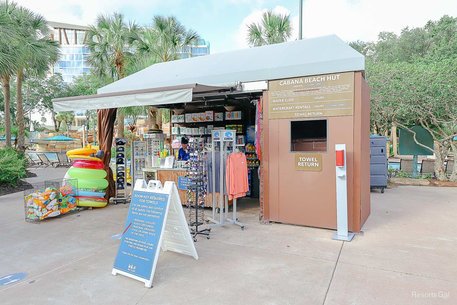 the Cabana Beach Hut 