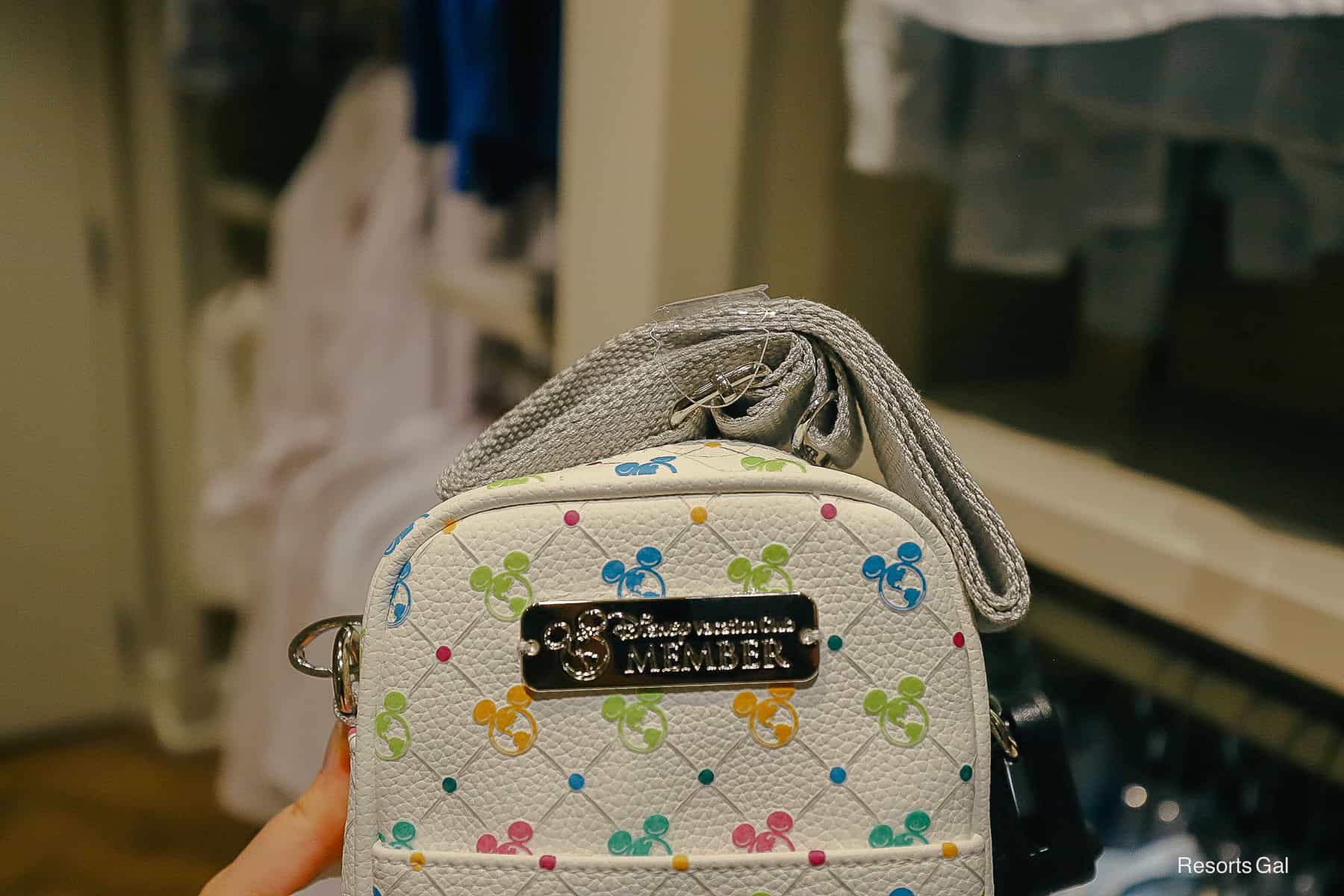 the grey strap for the DVC crossbody