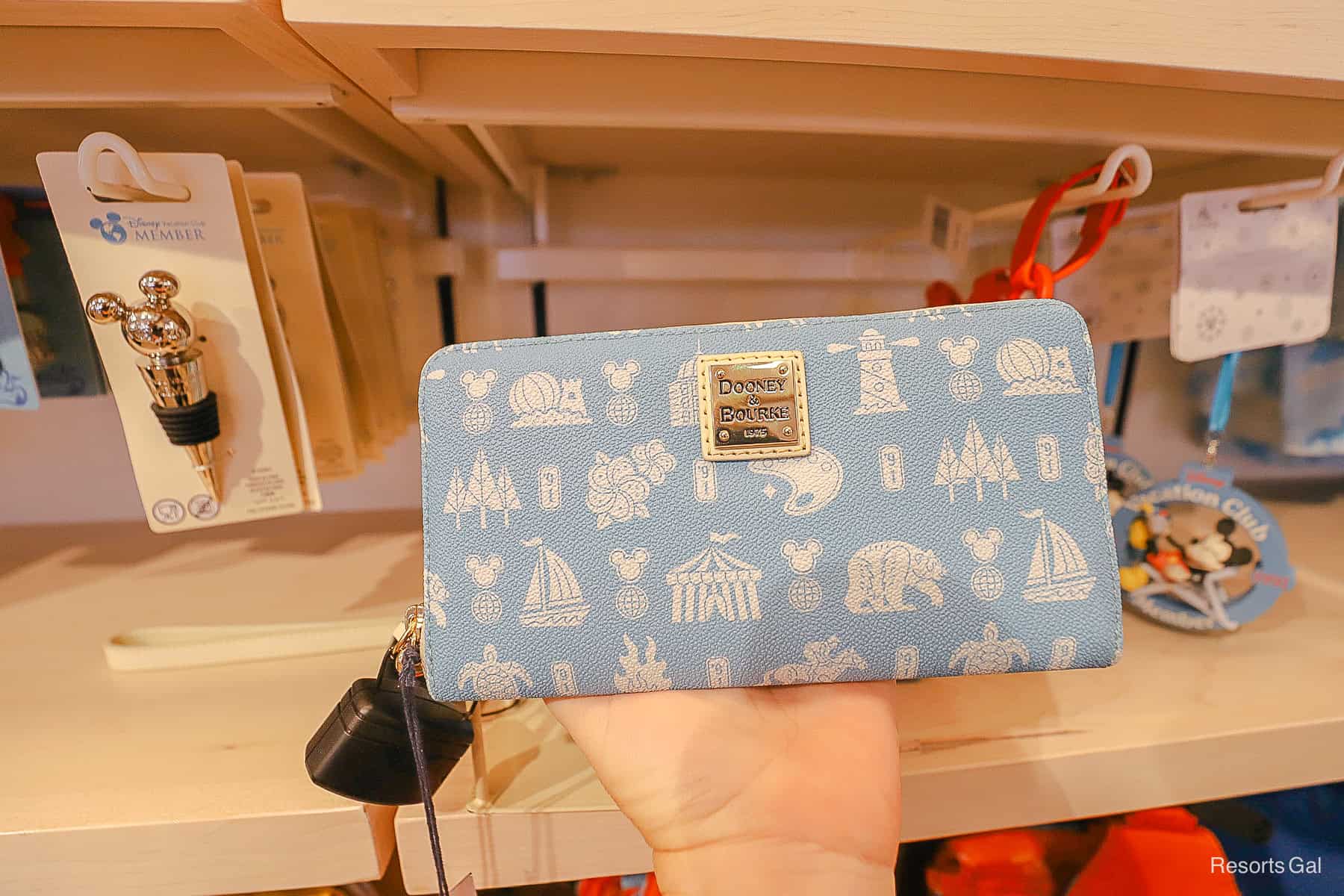 Disney Vacation Club member Dooney and Bourke wallet