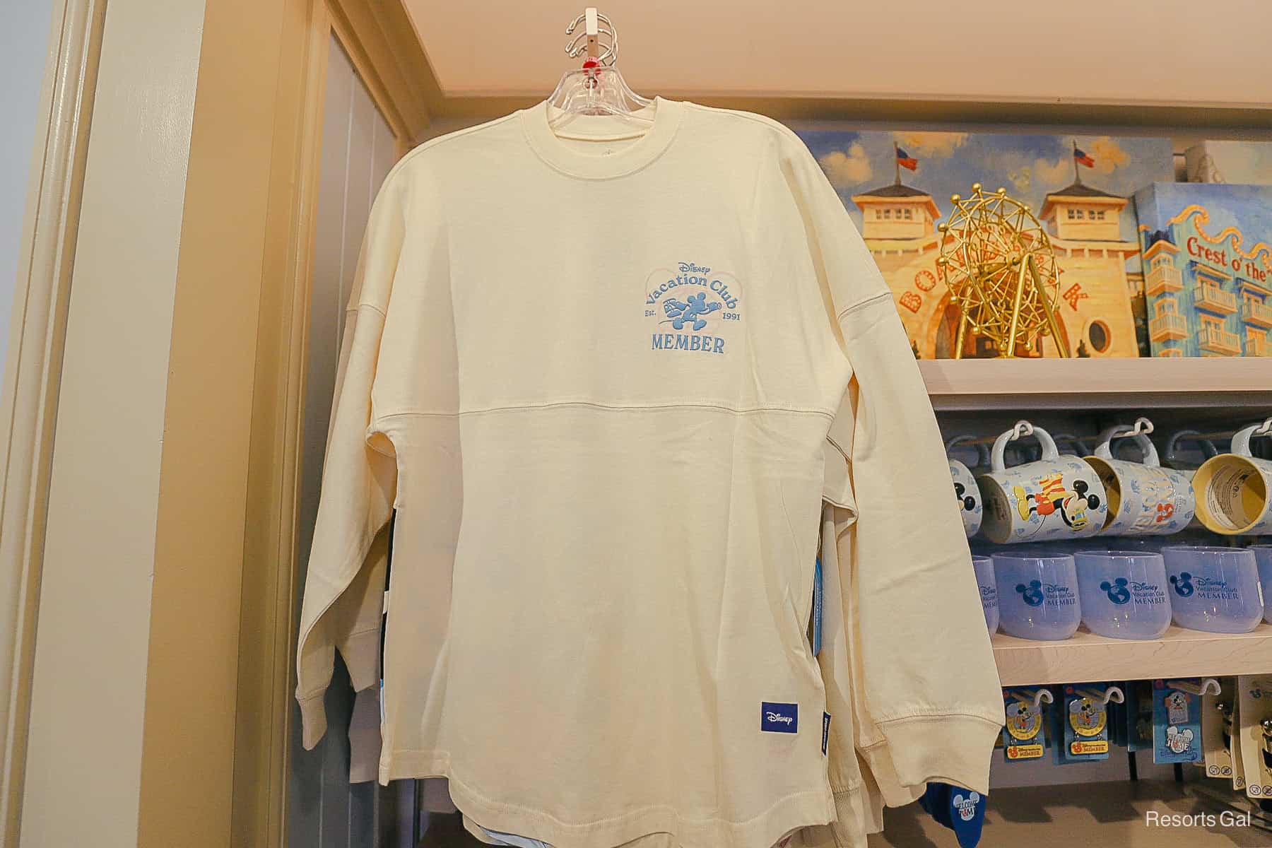 front side of the Disney Vacation Club Member spirit jersey
