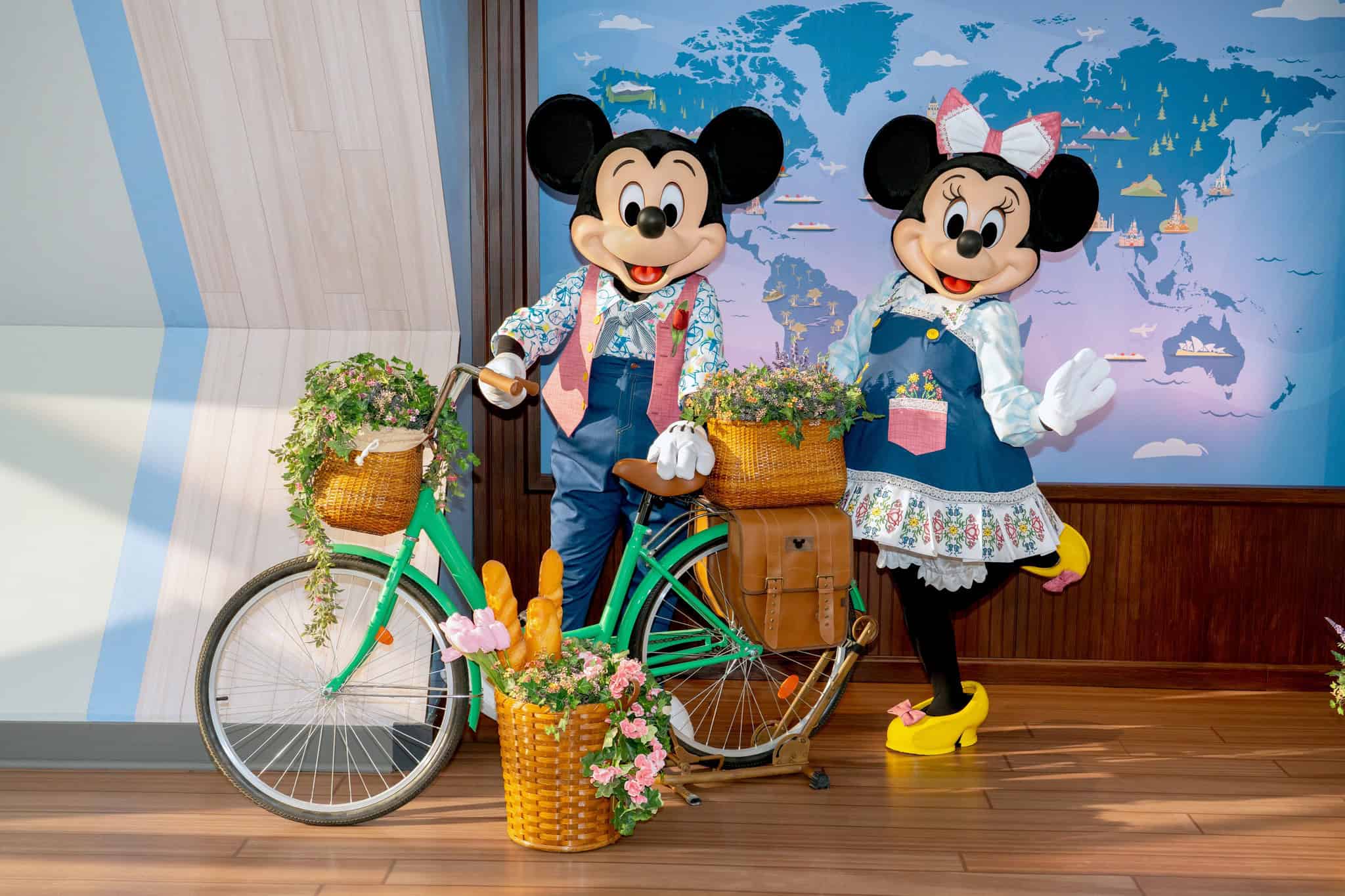 Mickey and Minnie Mouse Debut New CottageCore Outfits at DVC Meet-and-Greet
