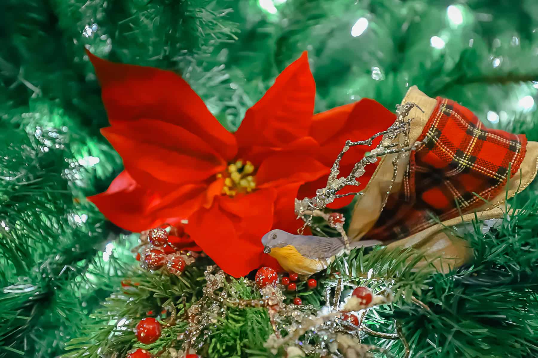 small bird tree ornament 