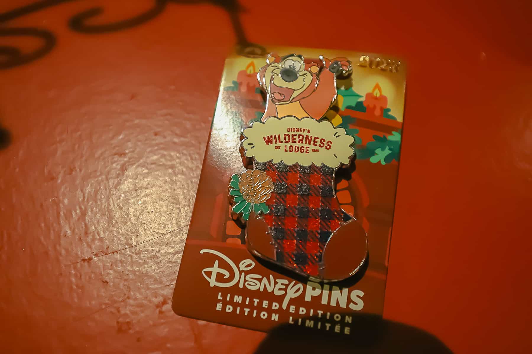 Humphrey the Bear 2023 Disney Collector Wilderness Lodge Pin 