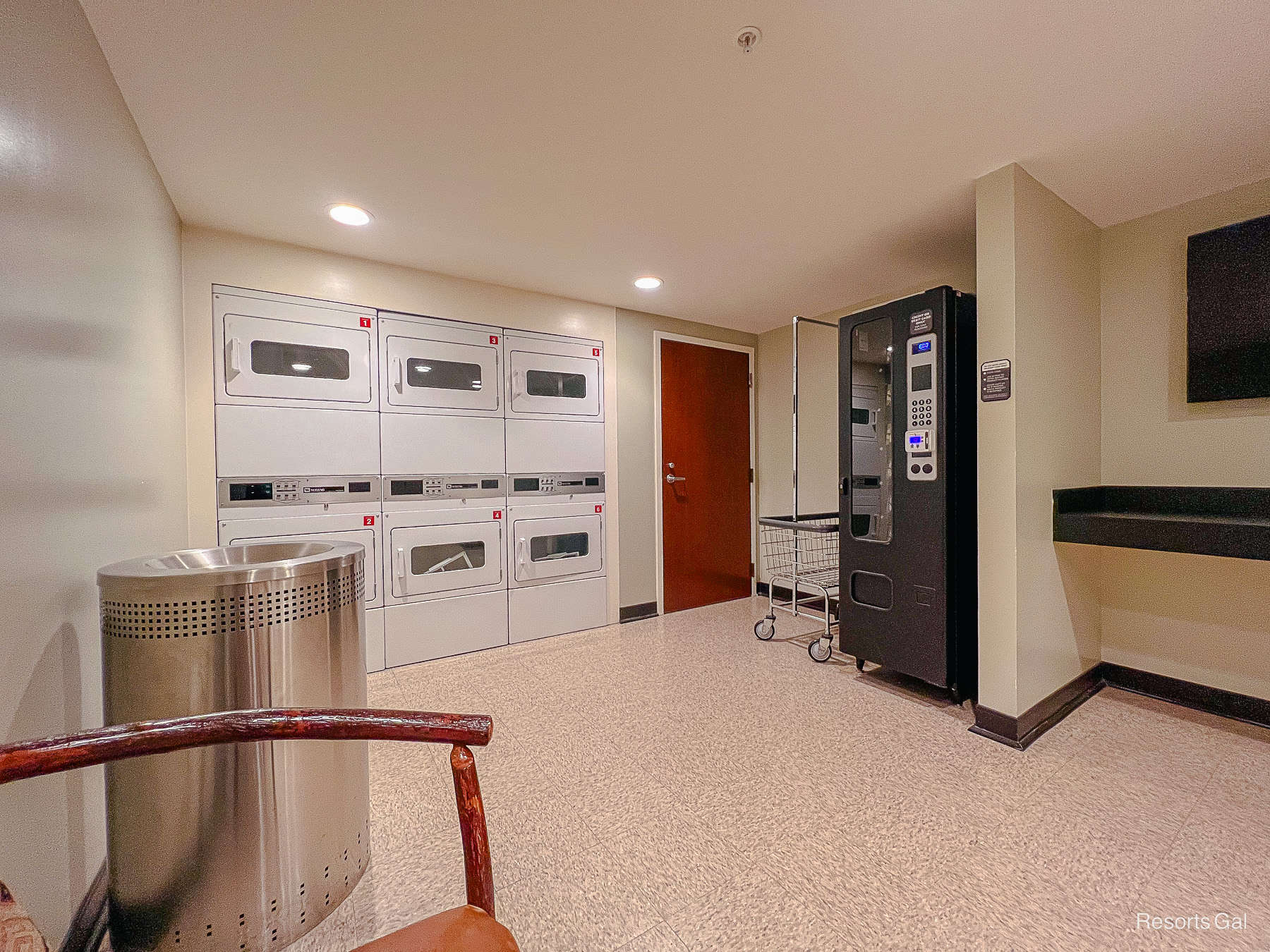 Laundry options at Disney's Wilderness Lodge