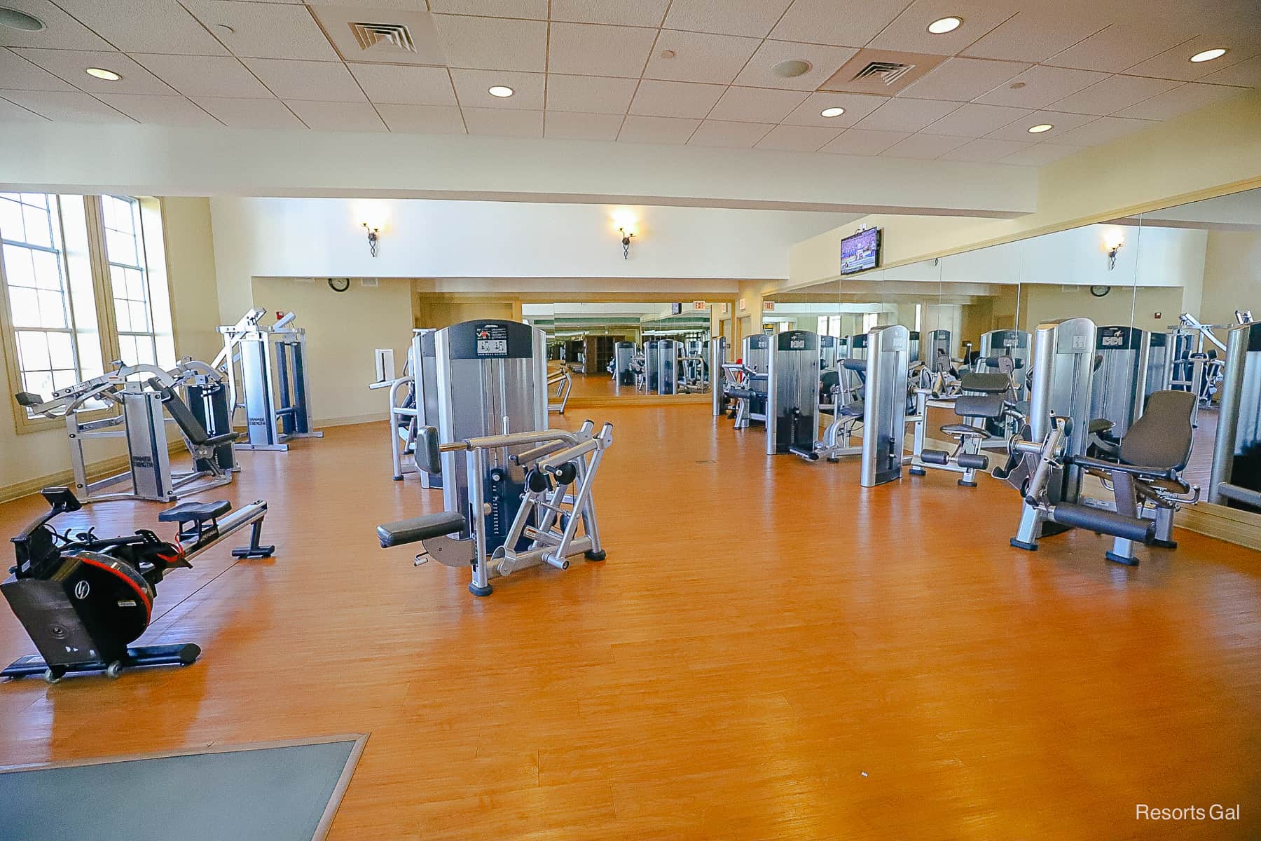 disney world yacht club gym