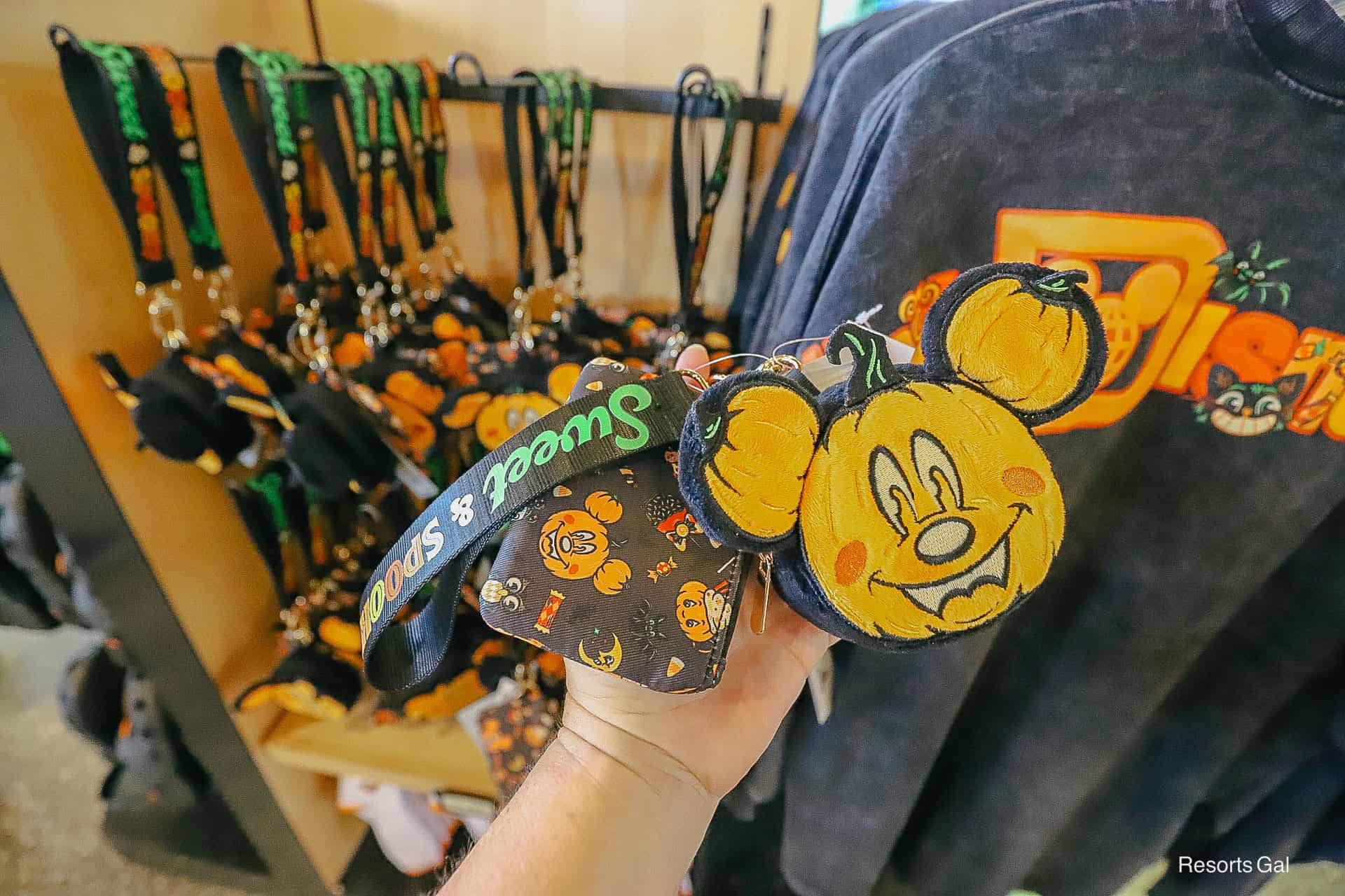 Walt Disney World Halloween 2026 mini keychain bag