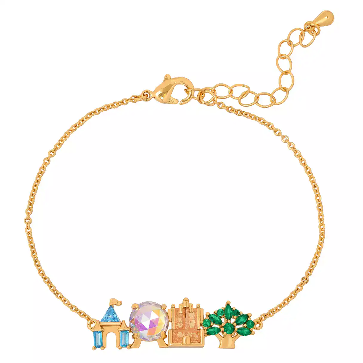 Closeup of the Walt Disney World Icon Girls Crew Bracelet 