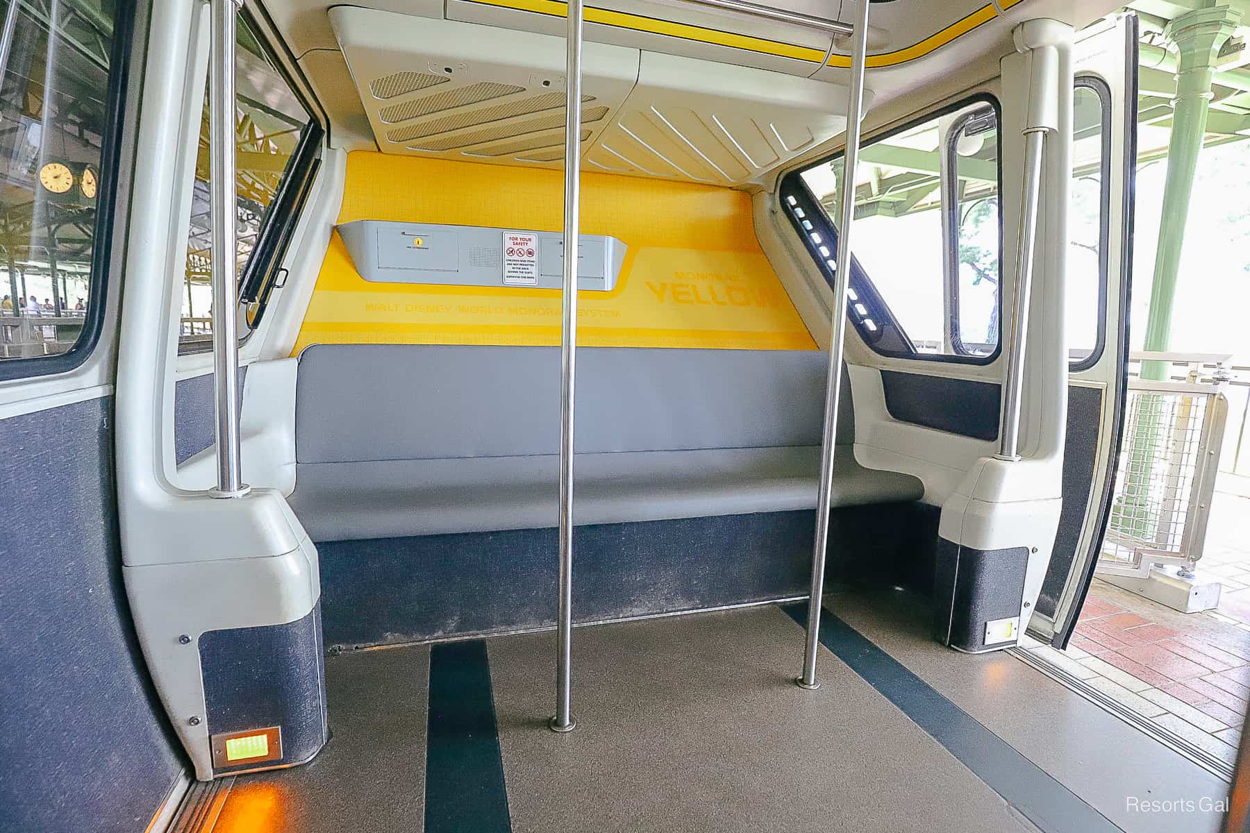 Monorail yellow with interior updates. 
