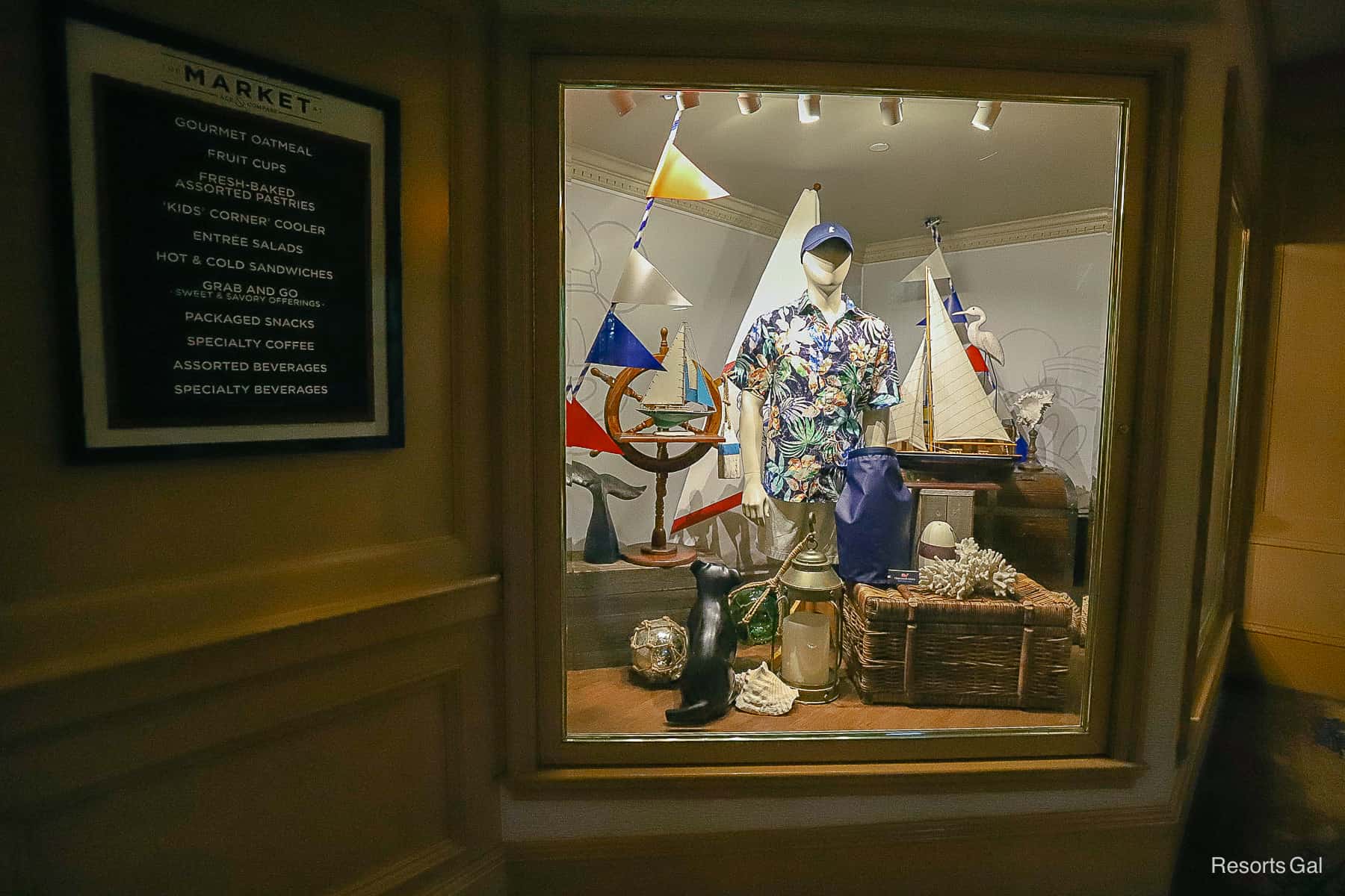 yacht and beach club gift shop