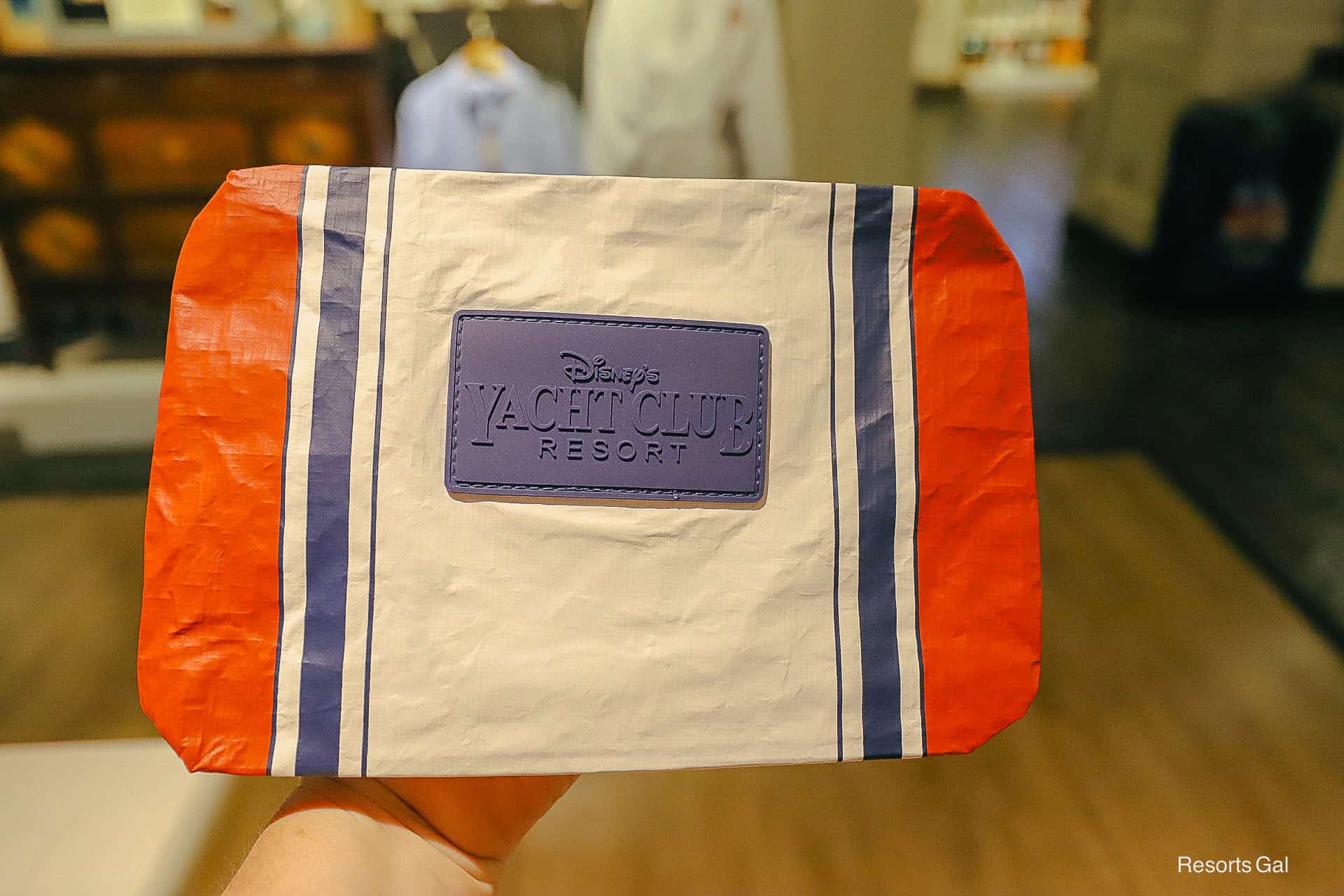 Aloha Yacht Club cosmetic bag back
