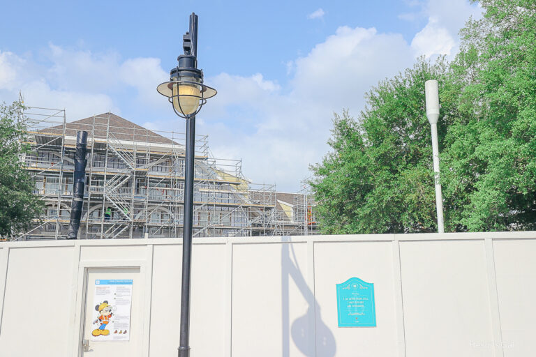 Is Yellow the New Blue at Disney’s Beach Club? New Siding Reveals Potential Color Change