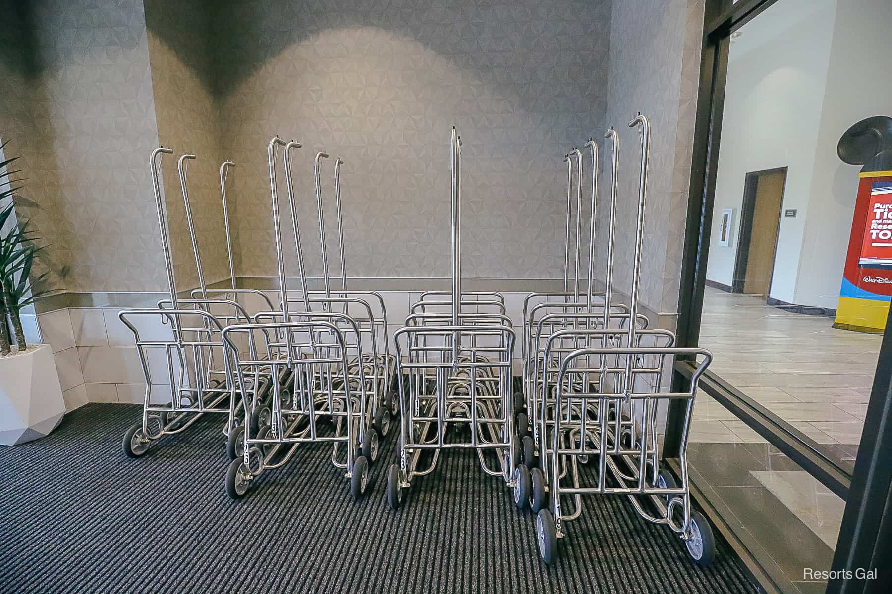 luggage carts 