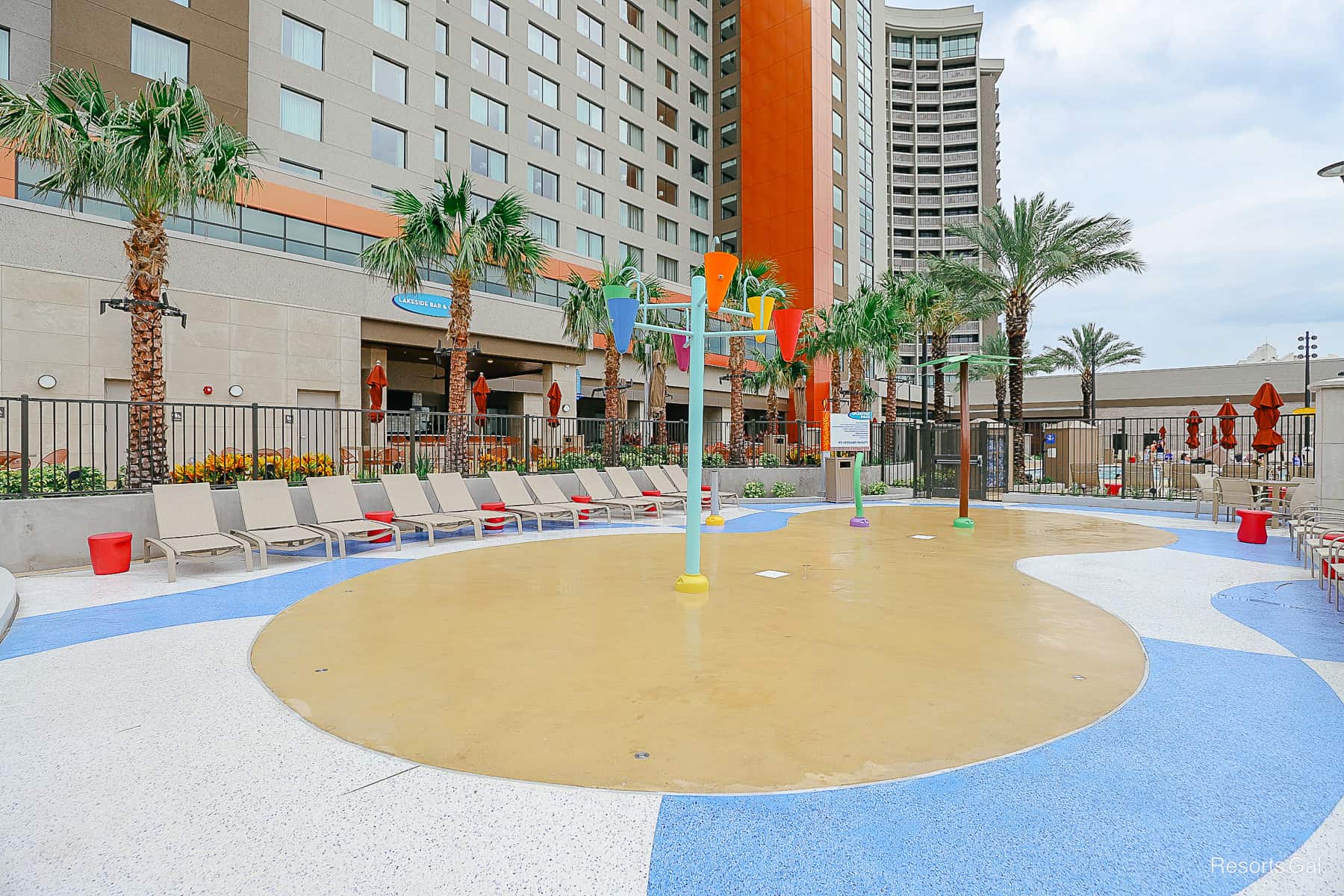 Drury Plaza Hotel at Disney Springs Splash Pad 