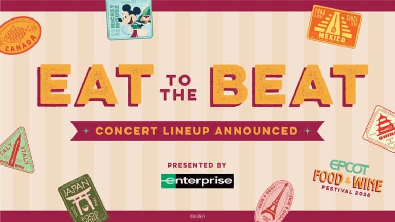2026 EPCOT Eat to the Beat Concert Series (Performers and Schedule)