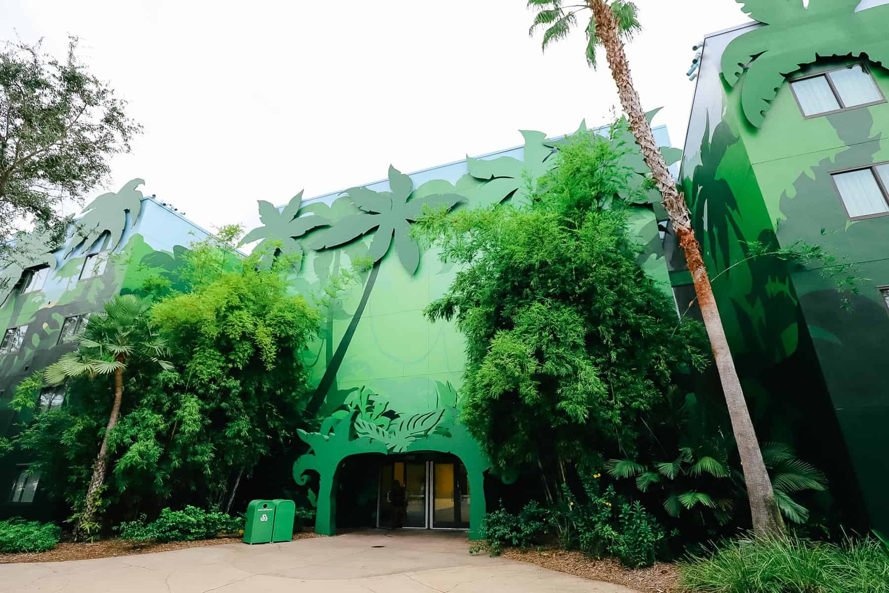 entrance to The Lion King family suites at Art of Animation 