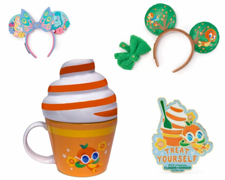 Photos: 2026 Epcot Flower and Garden Merchandise Now Available Online